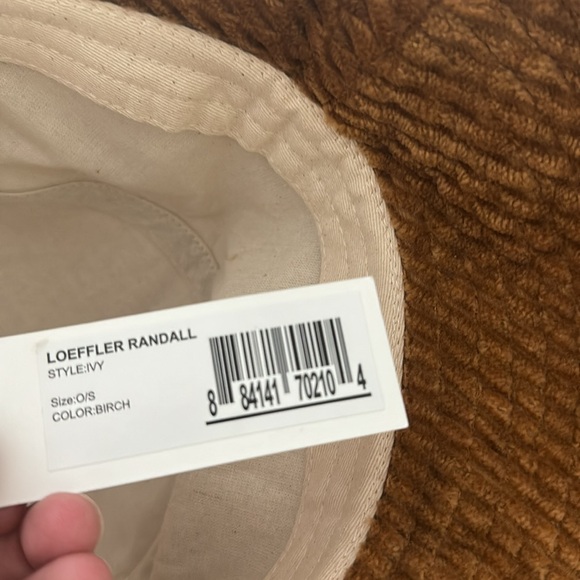 Loeffler Randall Ivy cord bucket hat - Picture 3 of 5